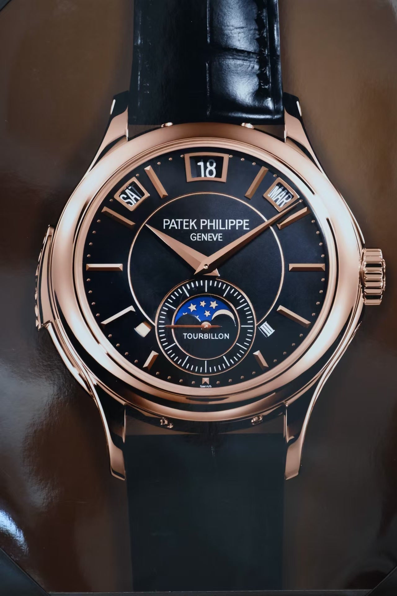 ✦ Patek Philippe Grand Complications 41mm 18K Rose Gold Minute Repeater Tourbillon Instantaneous Perpetual Calendar 5207R-001 (Complete Set, 2013)