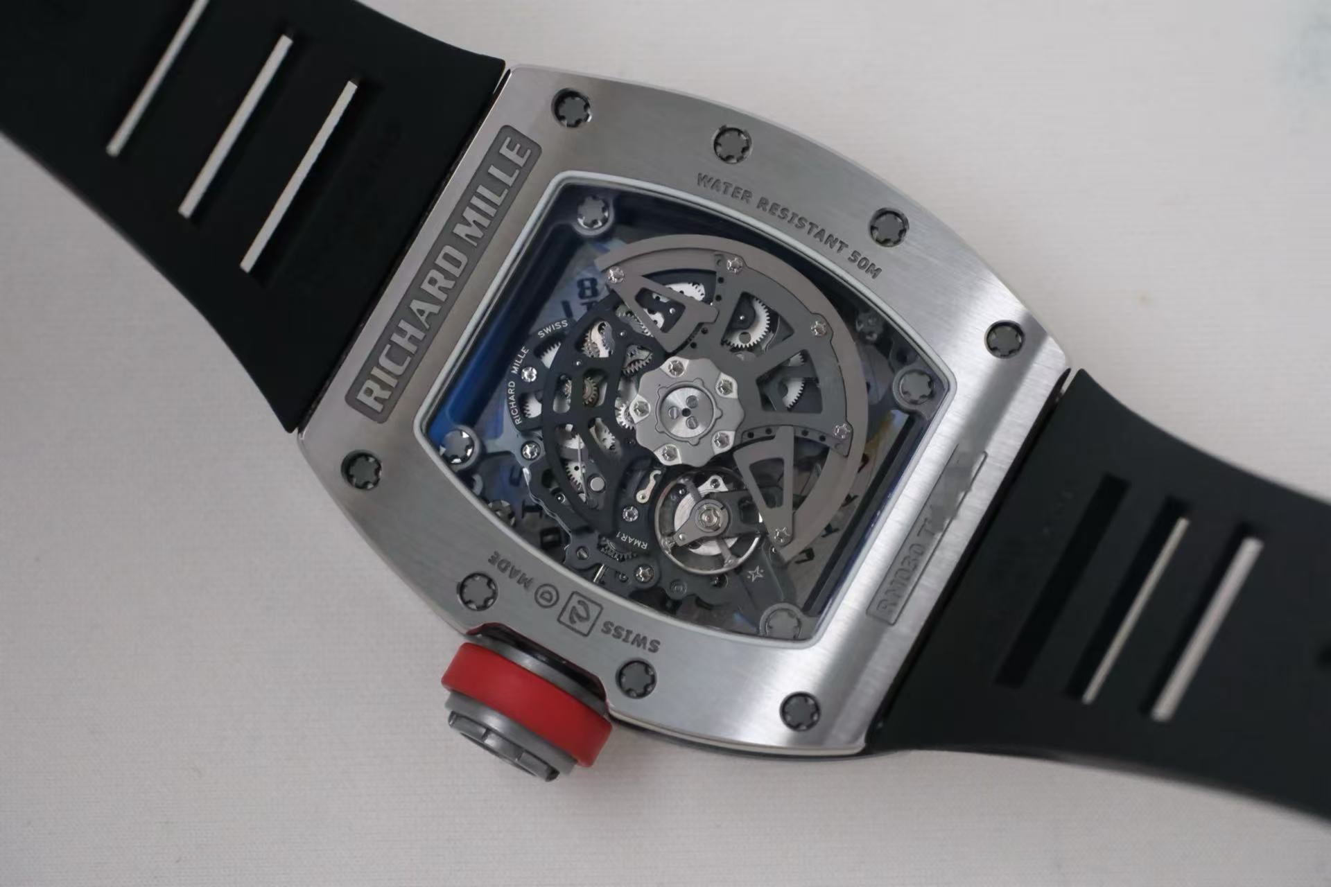 ✦ Richard Mille RM 030 Titanium Detachable Automatic Disc 50x42.7mm (2019 China Import Full Set/Unused)