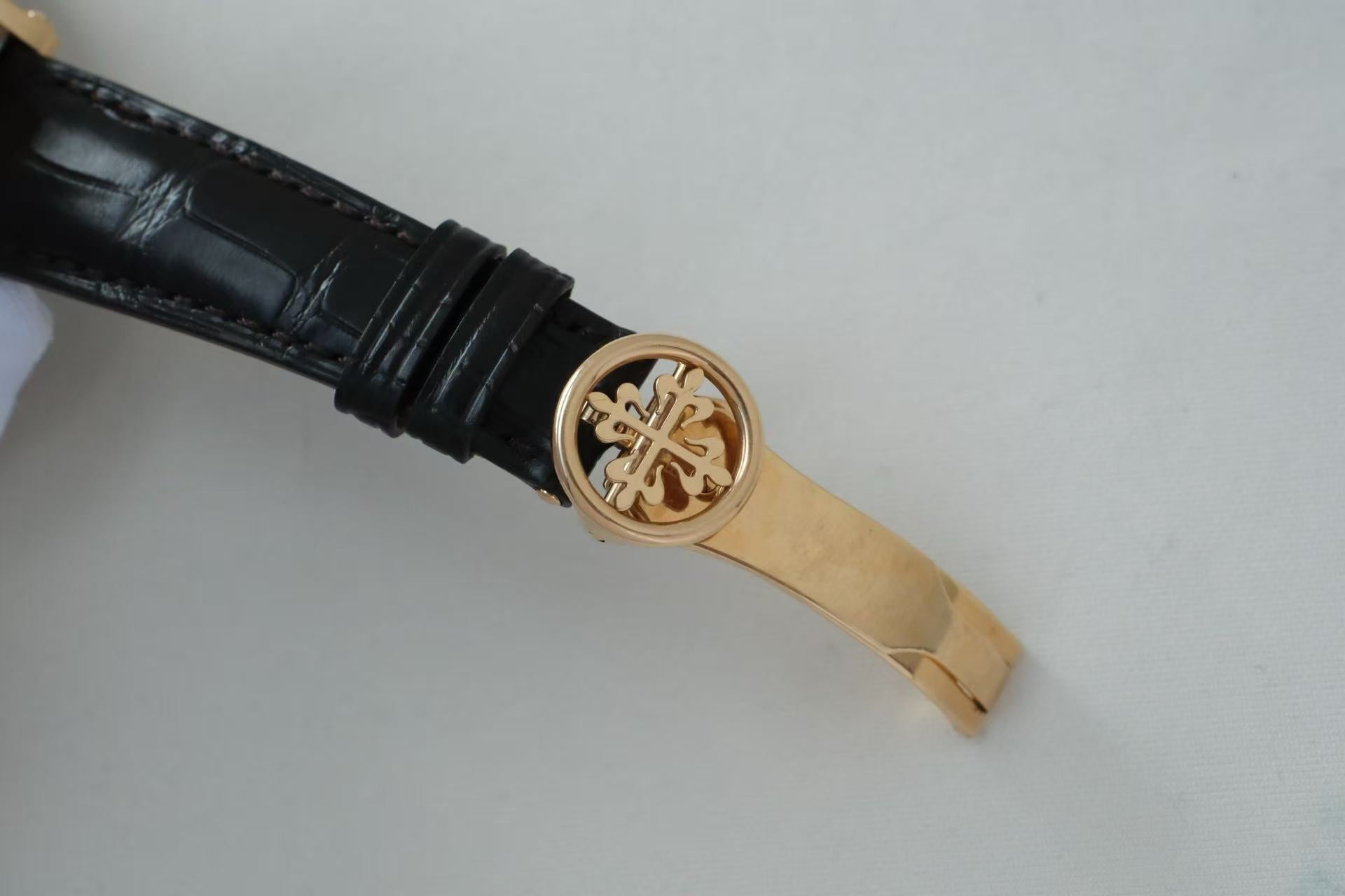 ✦ Patek Philippe Grand Complications Timepiece 36mm 18K Rose Gold Moon Phase Perpetual Calendar 5059R (Geneva Single Watch/Classic Lantern Clasp)