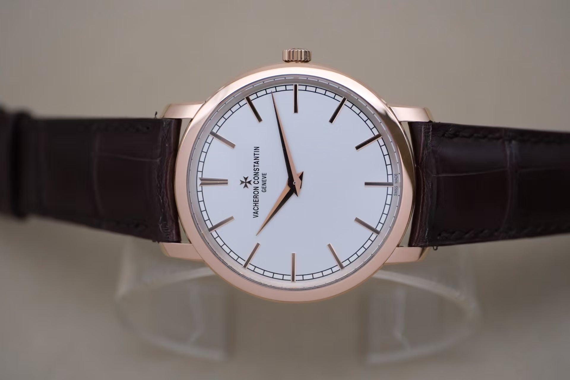 ✦ 江诗丹顿 Vacheron Constantin 传袭系列 41毫米 18K玫瑰金 自动机械 43075