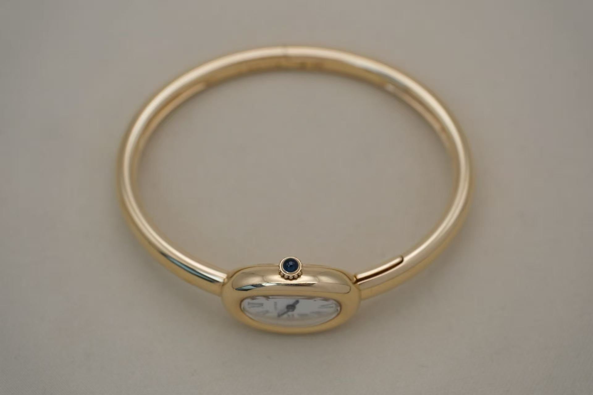 ✦ 卡地亚 Cartier Baignoire 浴缸系列 Mini WGBA0035 18K黄金 石英女表