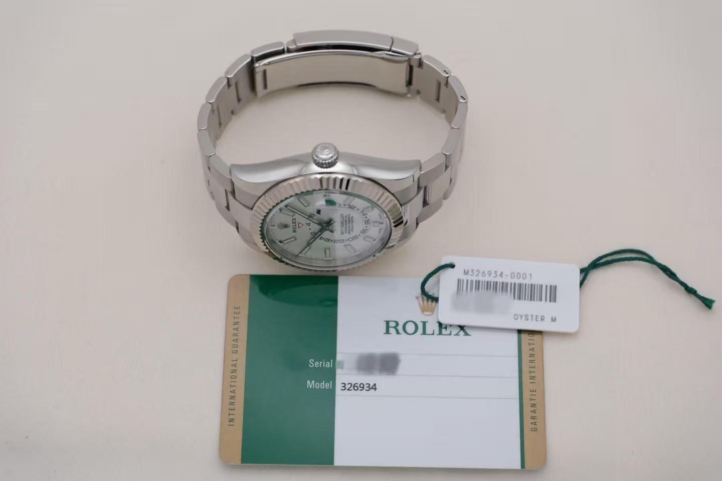 ✦ 劳力士 Rolex 纵航者型 326934 42毫米 白金钢 白盘 自动机械