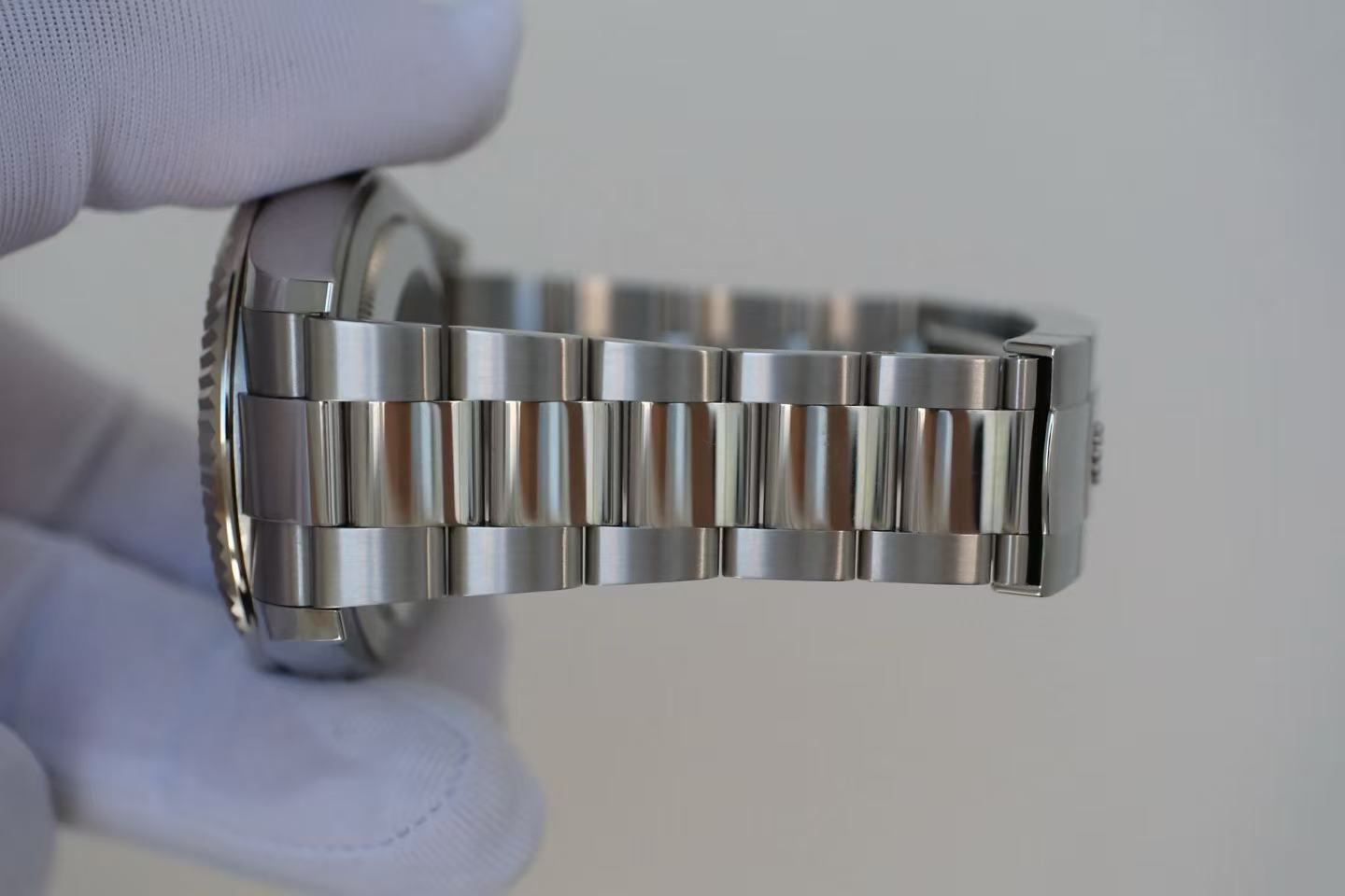 ✦ 劳力士 Rolex 纵航者型 326934 42毫米 白金钢 白盘 自动机械