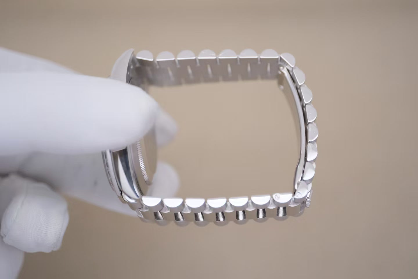 ✦ Rolex Day-Date 228396TBR 40mm 950 Platinum Ice Blue Dial with Crystal Diamonds - Automatic Mechanical