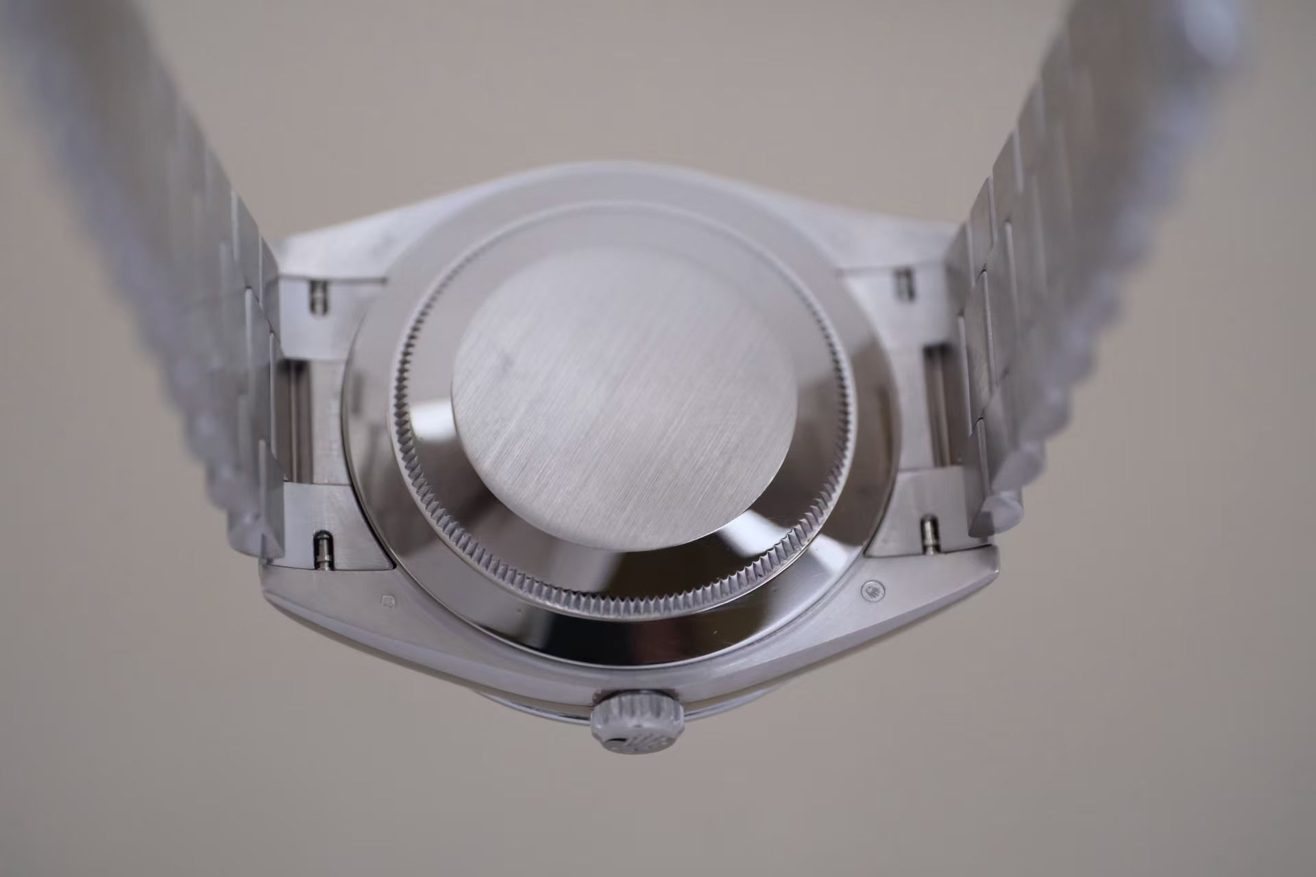 ✦ Rolex Day-Date 228349RBR 40mm 18K White Gold Automatic Watch with Diamonds