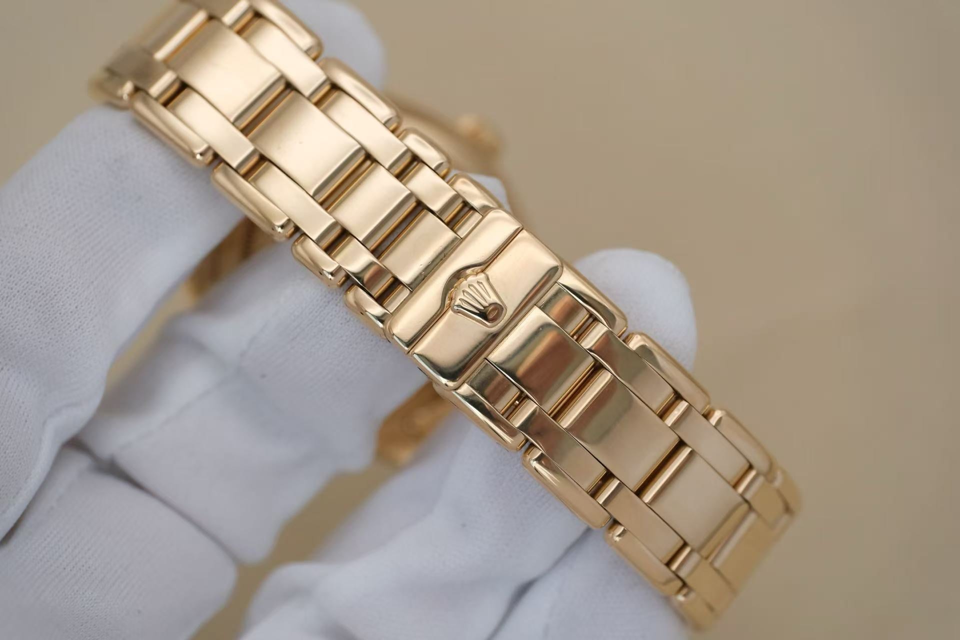 ✦ Rolex Day-Date 18958 39mm 18K Gold Mother-of-Pearl Computer Dial Square Bezel Automatic Mechanical