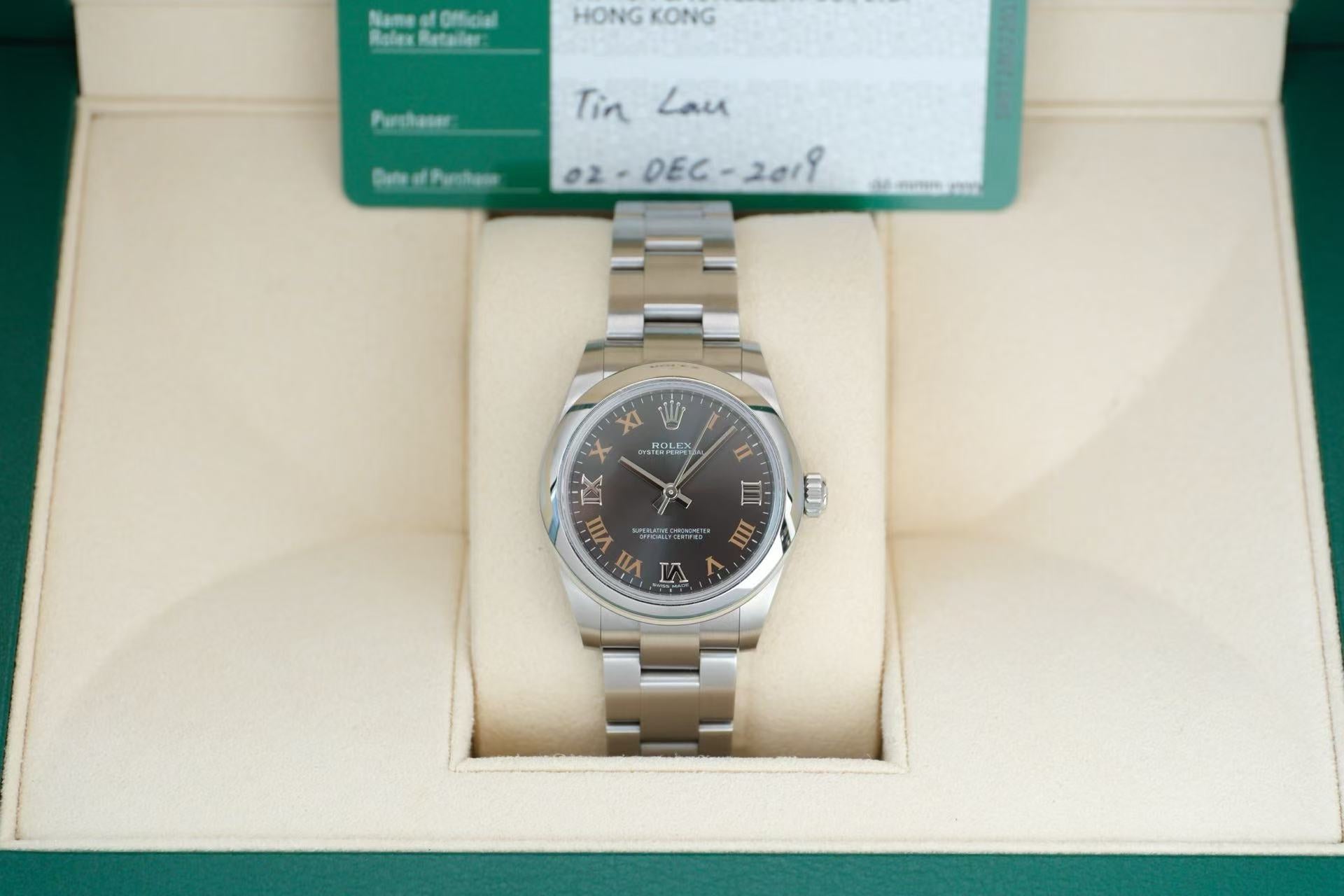 ✦ 劳力士 Rolex 蚝式恒动 177200 31毫米 904L钢 罗马数字 自动机械
