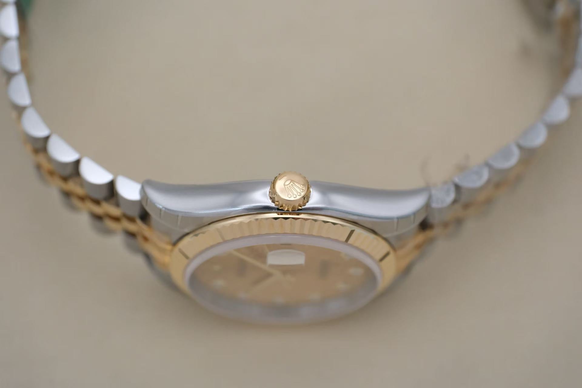✦ 劳力士 Rolex 日志型 116233 36毫米 黄金钢 镶钻电脑面 自动机械