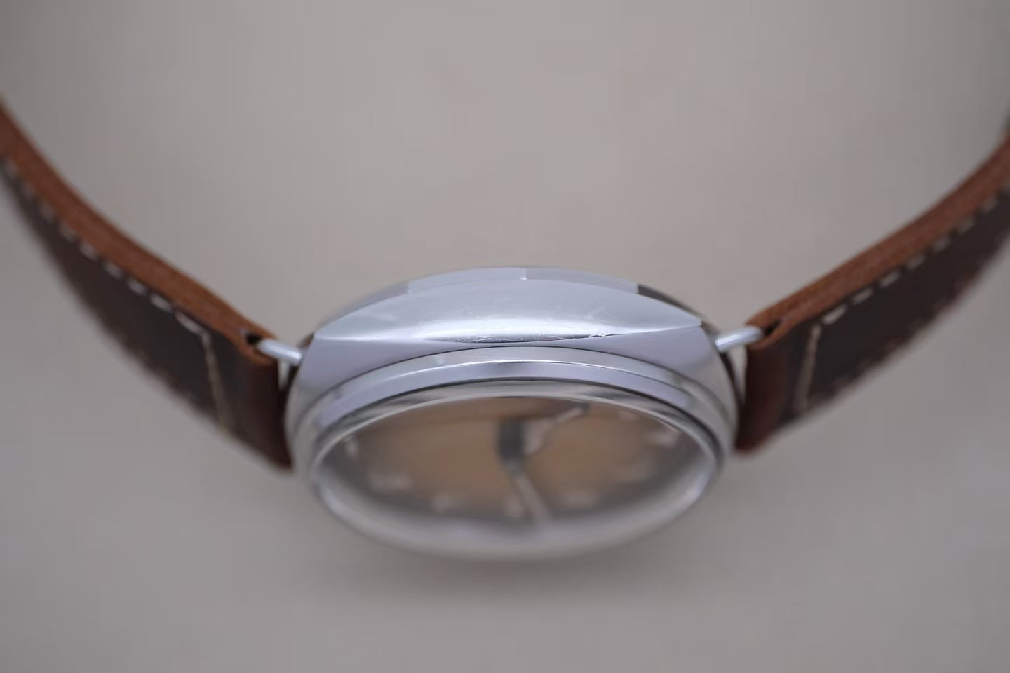 ✦ Panerai Rademir PAM00931 47mm Stainless Steel Sandblasted Egg Yolk Pie California Pastry Manual Mechanical Shot