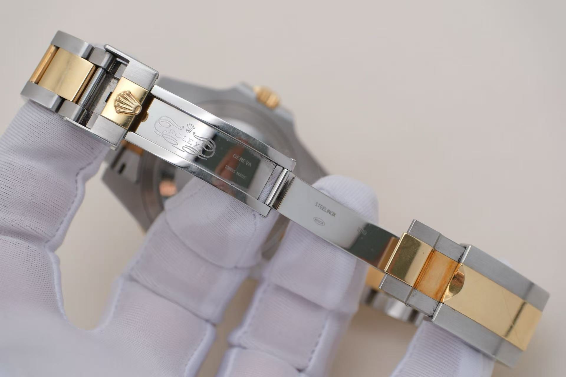 ✦ 劳力士 Rolex 格林尼治型 II 116713LN 40毫米 18K黄金间钢 小绿针 自动机械