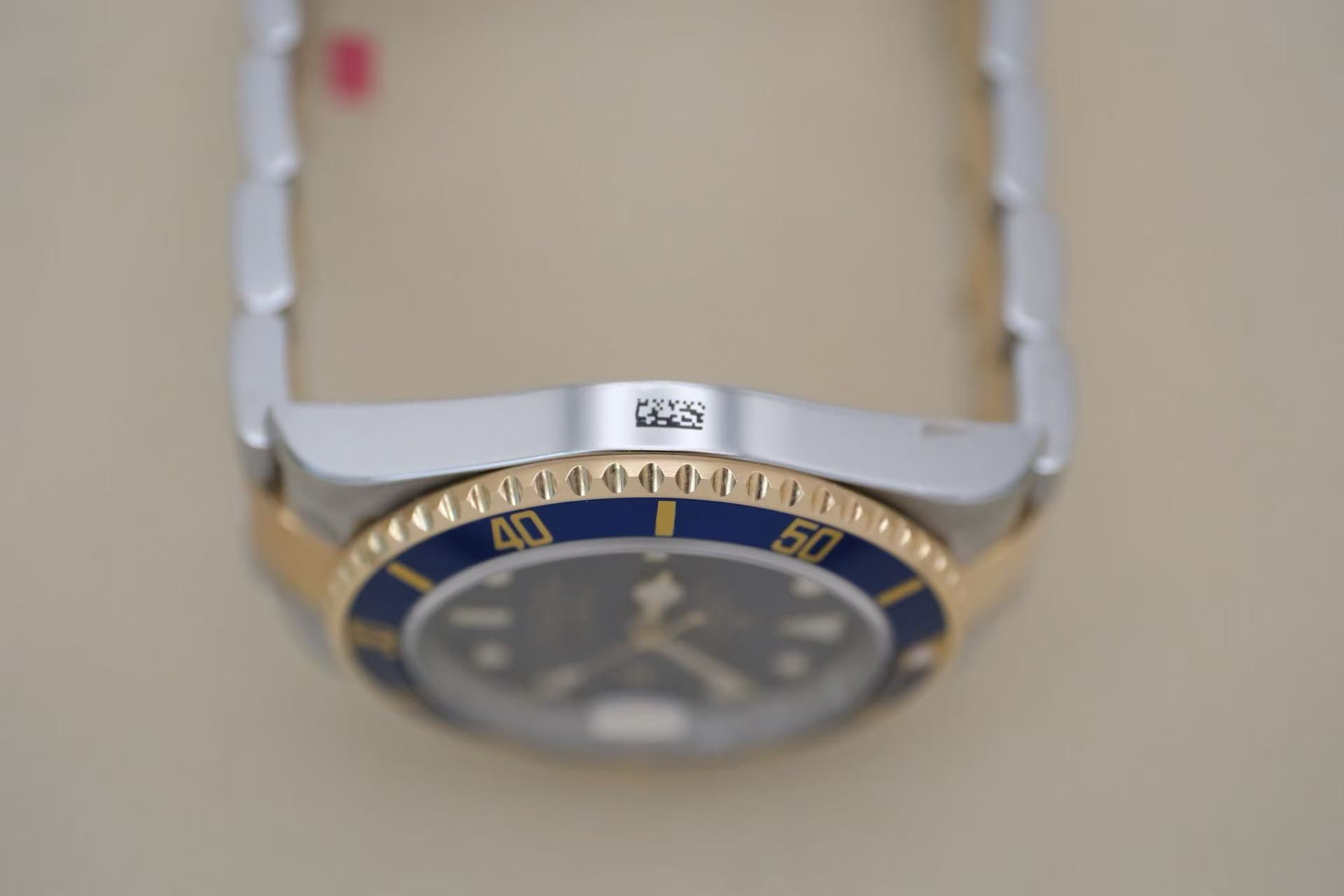 ✦ 劳力士 Rolex 潜航者型 16613LB 40毫米 18K黄金间钢 铝圈 间金蓝鬼 全膜库存