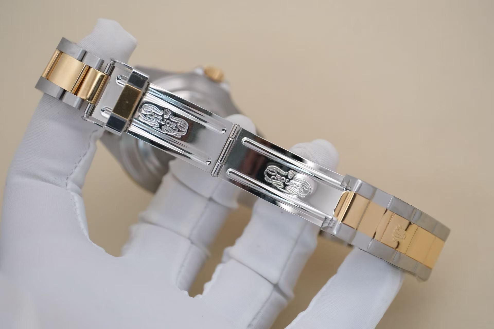 ✦ 劳力士 Rolex 潜航者型 16613LB 40毫米 18K黄金间钢 铝圈 间金蓝鬼 全膜库存