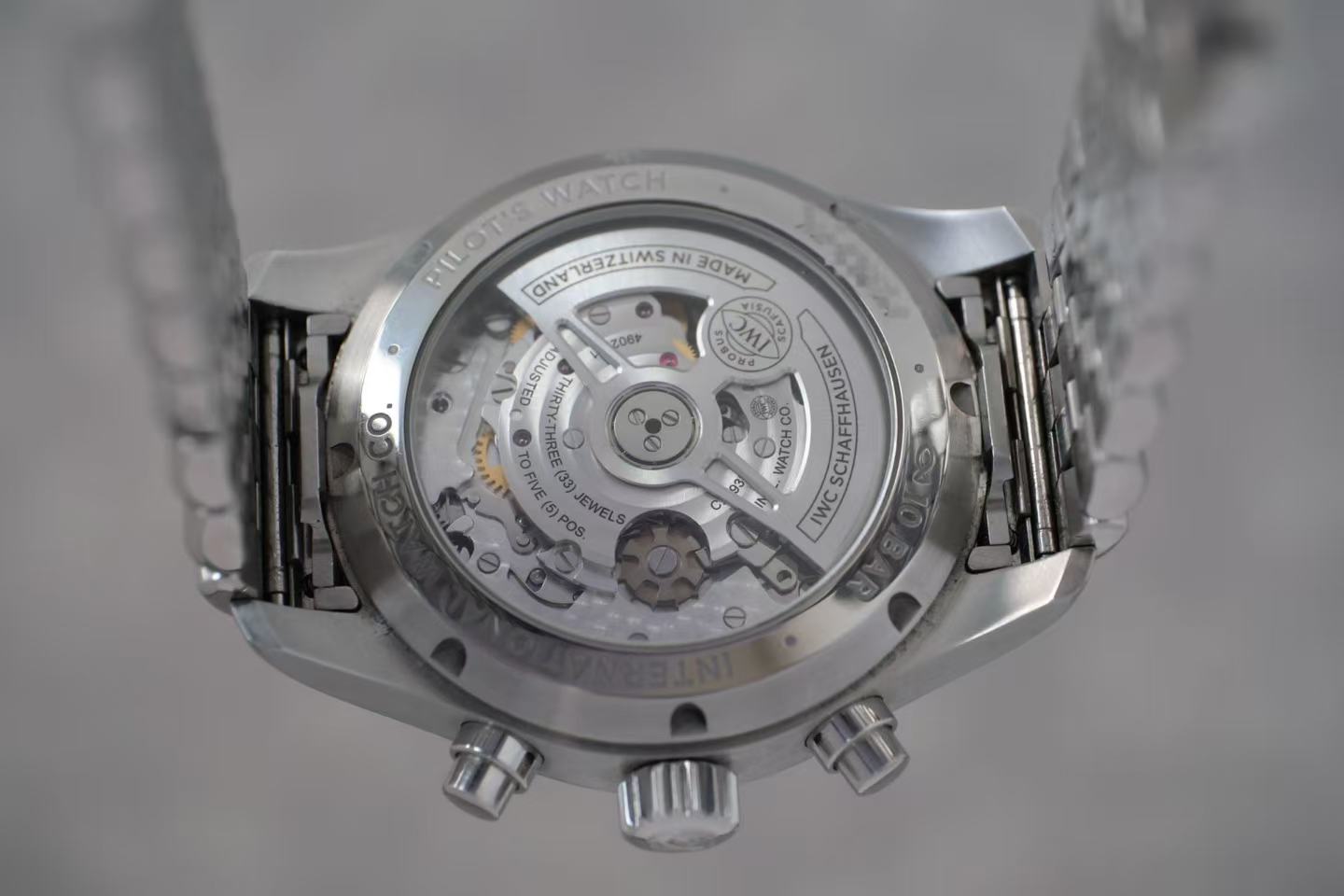 IWC Pilot's Watch Chronograph 41mm IW388102 Blue Dial Stainless Steel Automatic