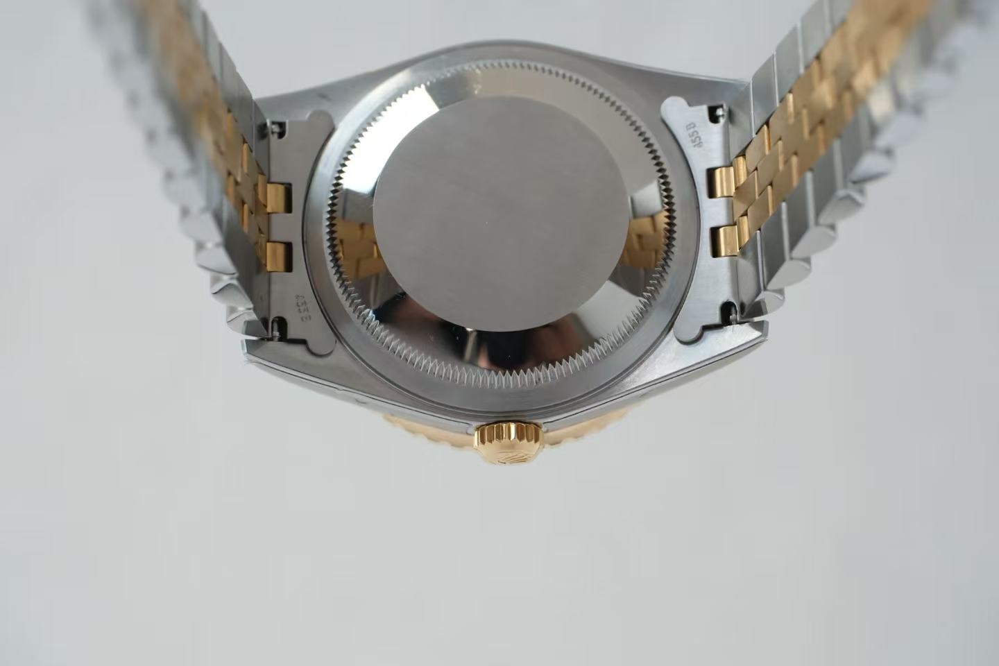 ✦ 劳力士 Rolex 日志型 "爬山虎" 16263 间金 香槟盘 36mm K字头 库存未使用全套 (带膜)