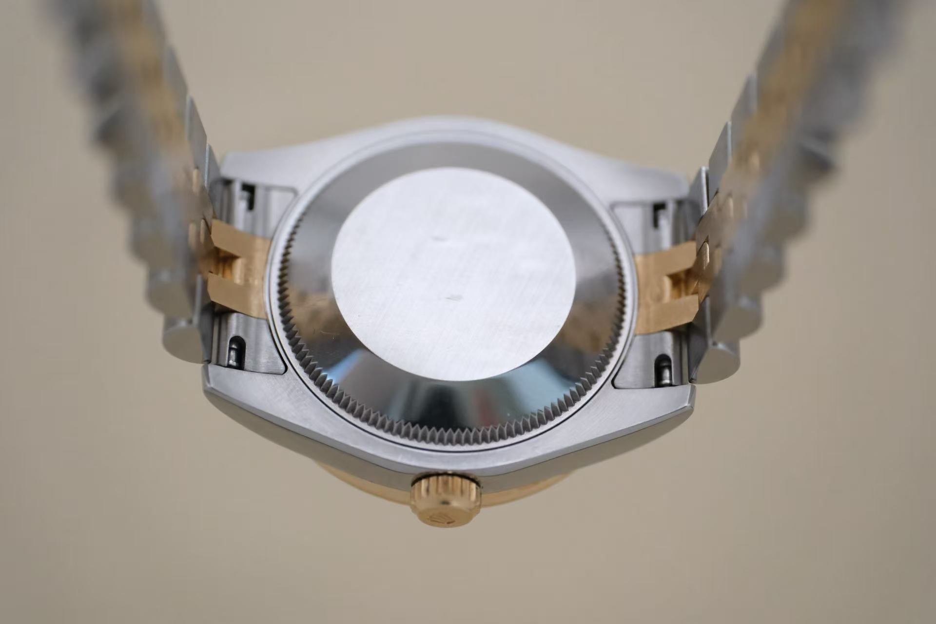 ✦ 劳力士 Rolex 女装日志型 178383 原装钻圈 香槟金钻刻 18K金间钢 31mm 2016年全套带票
