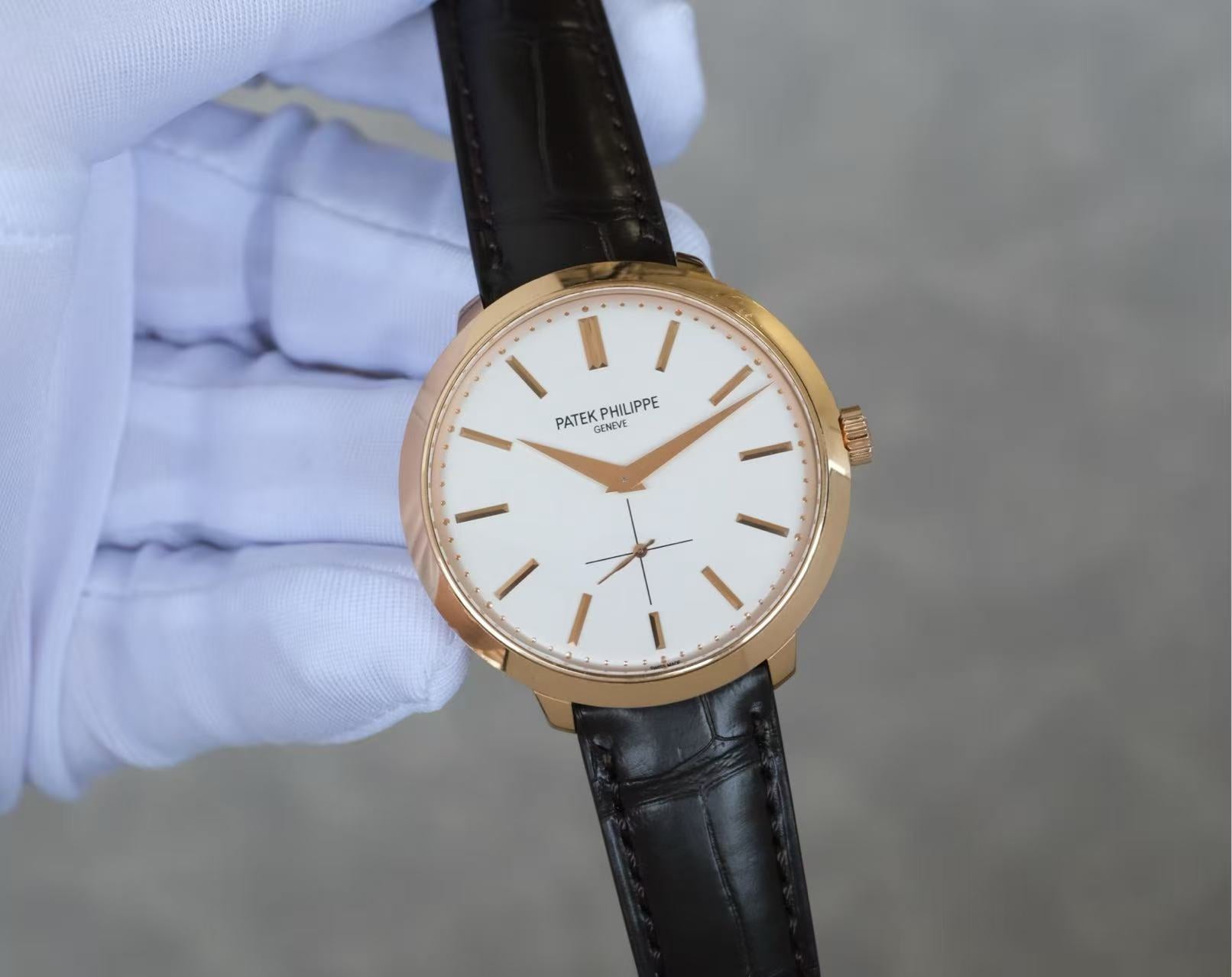 ✦ 百达翡丽 Patek Philippe 古典表系列 5123R-001 18K玫瑰金 手动机械 38mm