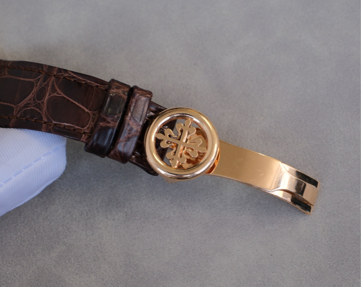 Patek Philippe 百达翡丽 /超级复杂功能时计5496R-001 万年历，表经39.5mm， 2019年 全套现货