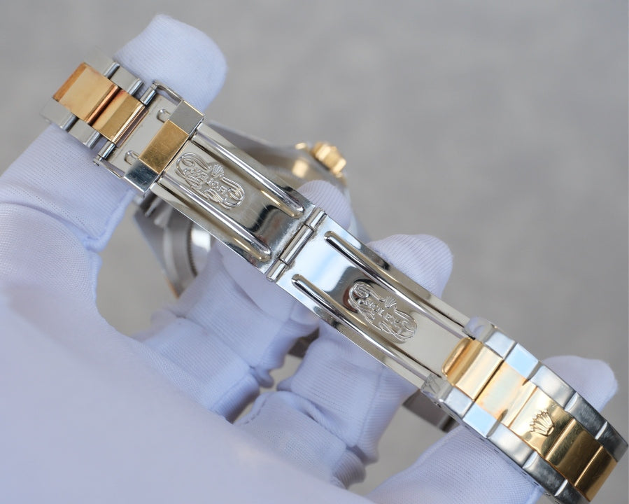 Rolex 劳力士 潜航者 16613LN 间金黑 自动机械，表经40mm，2007年全套 2007年 全套现货