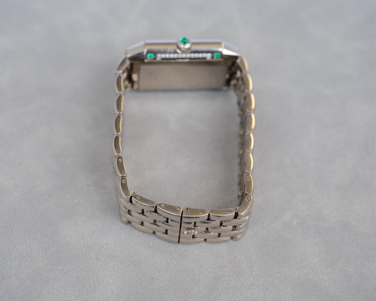 Jaeger-LeCoultre 积家 /Jaeger LeCoultre翻转腕表Q2673201 绿宝石，33x20mm手动机械， 单表好价