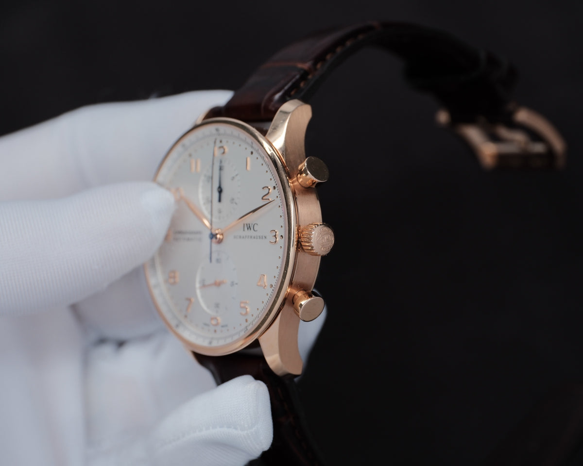 IWC 万国 / 葡萄牙 IW371480 自动机械，18k红金，表经40.9毫米，2022年全套 2022年 全套现货