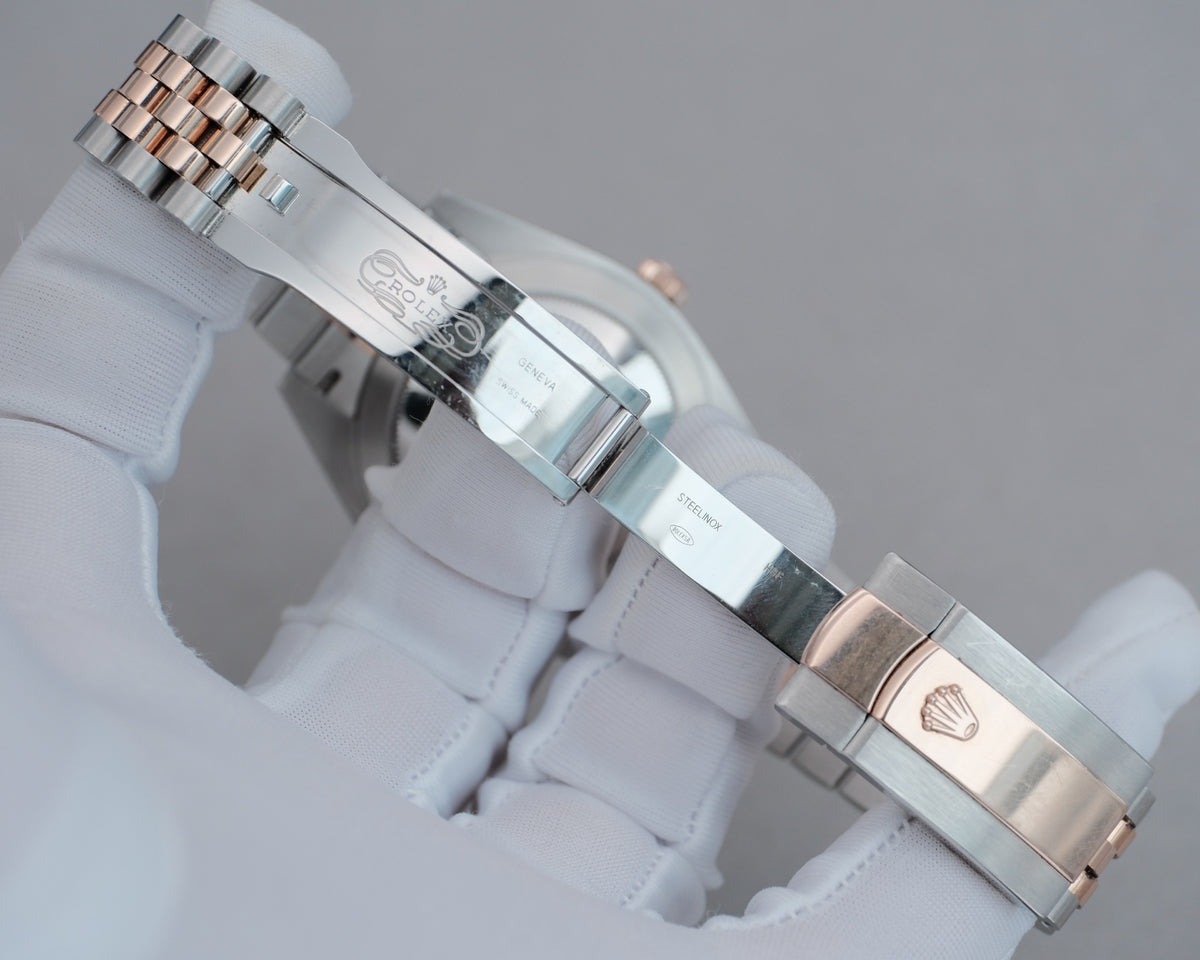 Rolex 劳力士 / 日志型 m126331-0016 自动上链，永恒玫瑰金钢，表经41毫米，2023 2023年 全套现货